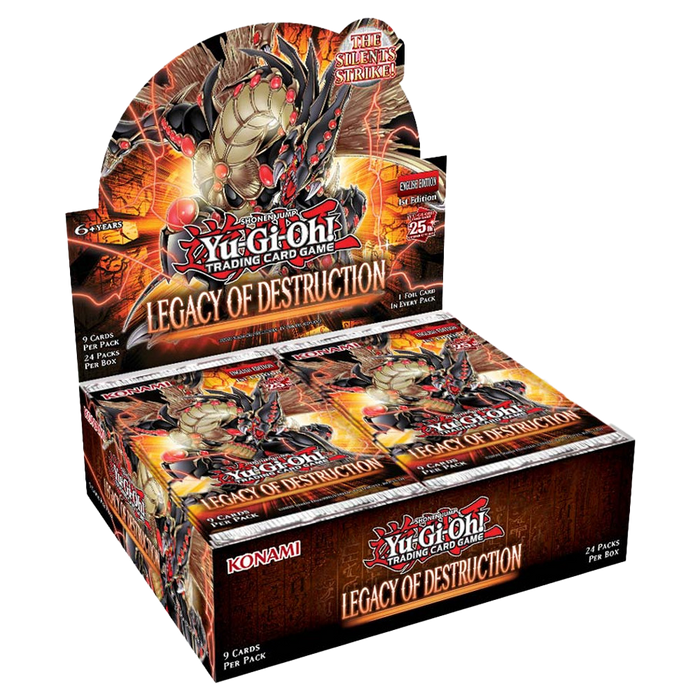 *PRE-ORDER* Yu-Gi-Oh! Legacy of Destruction Booster Case (12 Boxes)  - Ships 04/26!