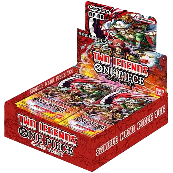 *PRE-ORDER* One Piece Two Legends OP08 (Wave 1) Booster Case (12 Boxes) Ships 09/13/2024!