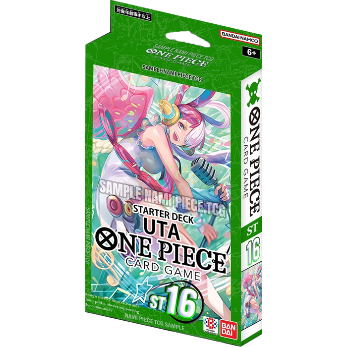 *PRE-ORDER* One Piece Starter Deck Uta ST16 Ships 10/25/2024